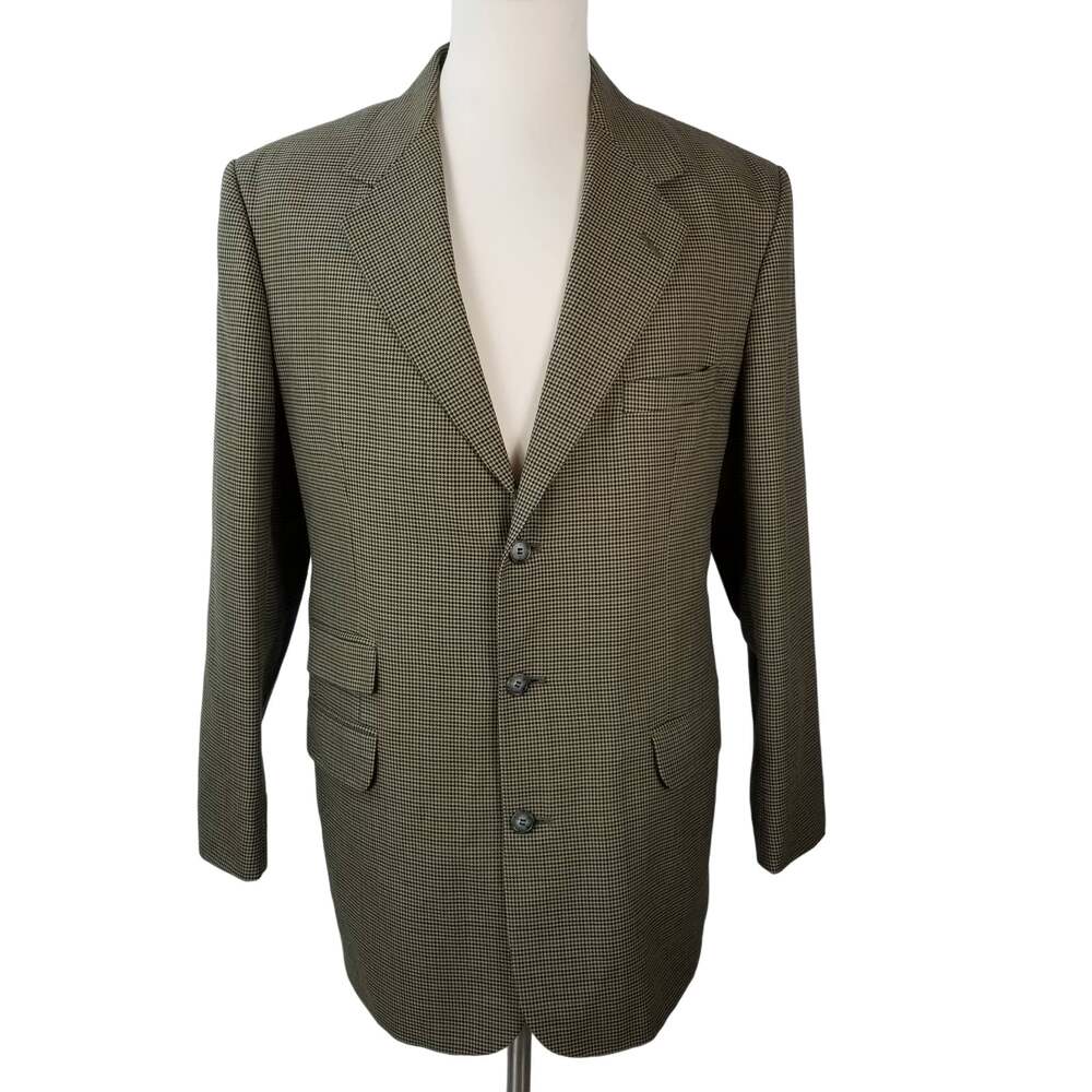 Orvis Sport Coat Blazer Jacket 3 Button 3 Pockets Vintage USA Size 44 L